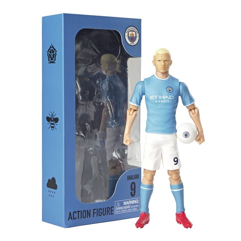 Football Manchester City FC Erling Haaland Action Figure 20cm - Ginga Toys