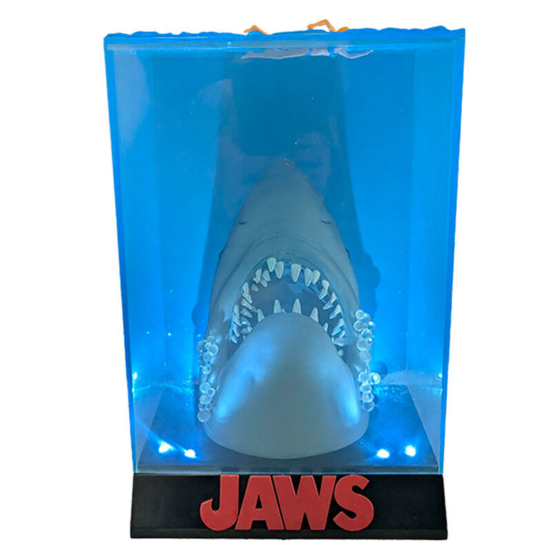 Jaws 50th Anniversary Light-Up 3D Movie Poster Diorama - Ginga Toys