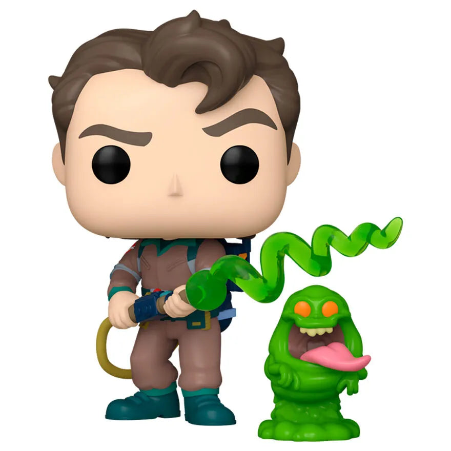 Pop! & Buddy: The Real Ghostbusters - Peter Venkman with Slimer