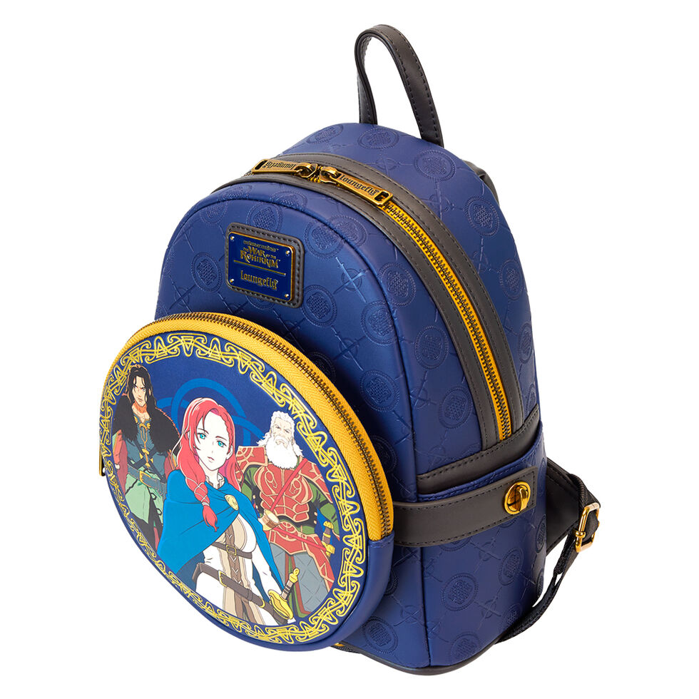 Loungefly The Lord Of The Rings: The War Of The Rohirrim Mini Backpack With Belt Bag - Ginga Toys