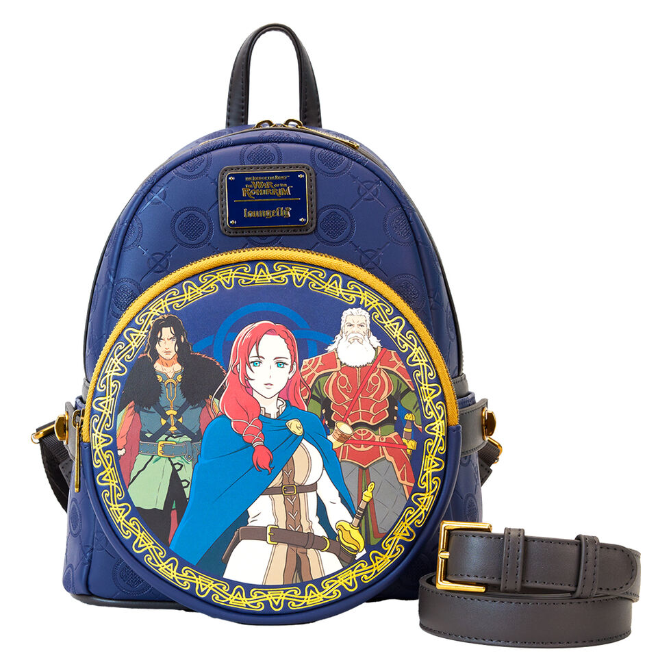 Loungefly The Lord Of The Rings: The War Of The Rohirrim Mini Backpack With Belt Bag - Ginga Toys