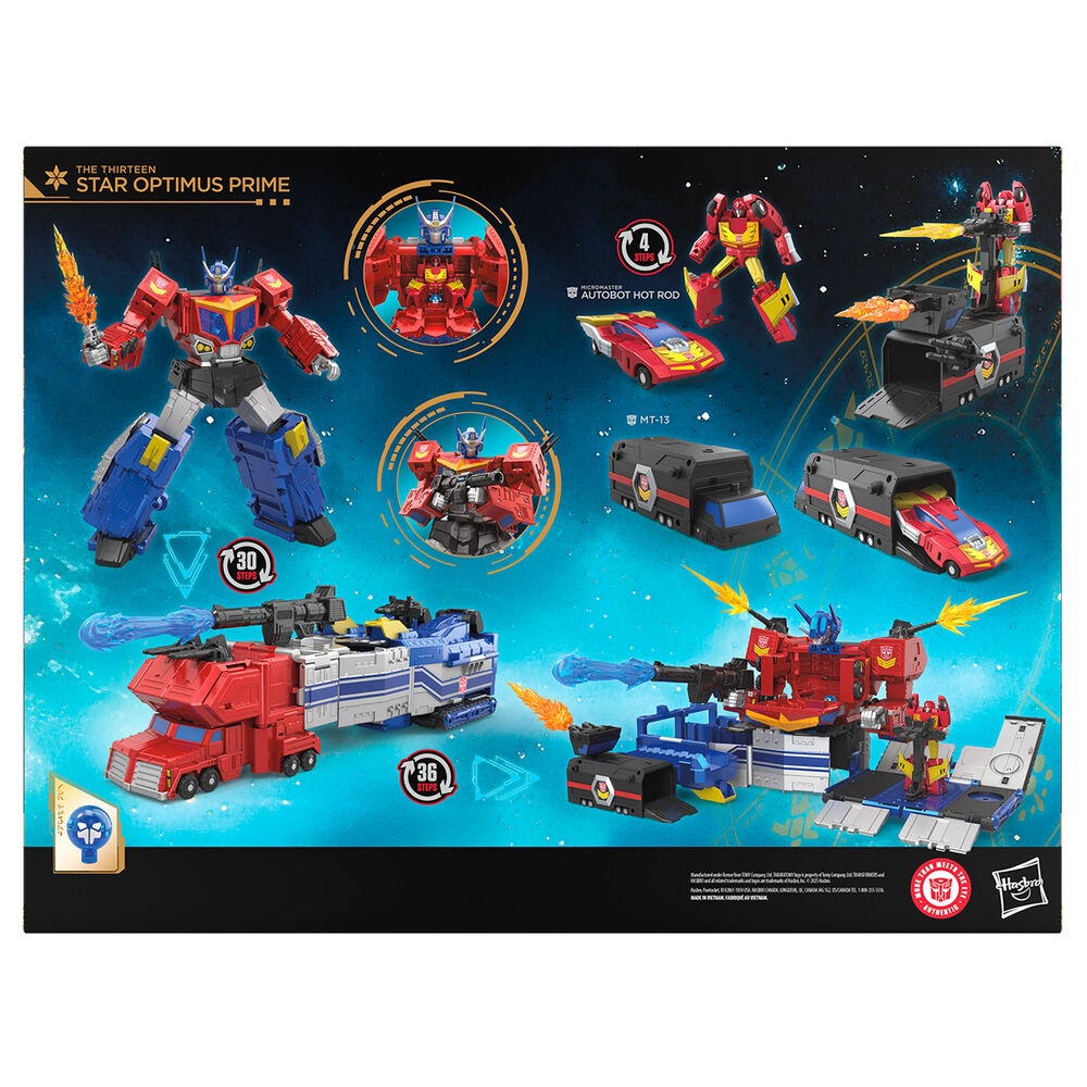 Transformers: Age of the Primes Titan Class The Thirteen Star Optimus Prime Action Figure - Ginga Toys