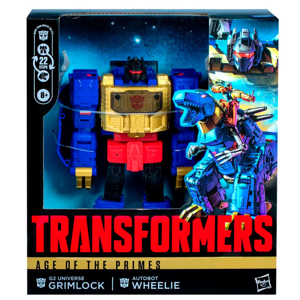 Transformers Age of the Primes G2 Universe Grimlock Autobot Wheelie Action figure - Ginga Toys