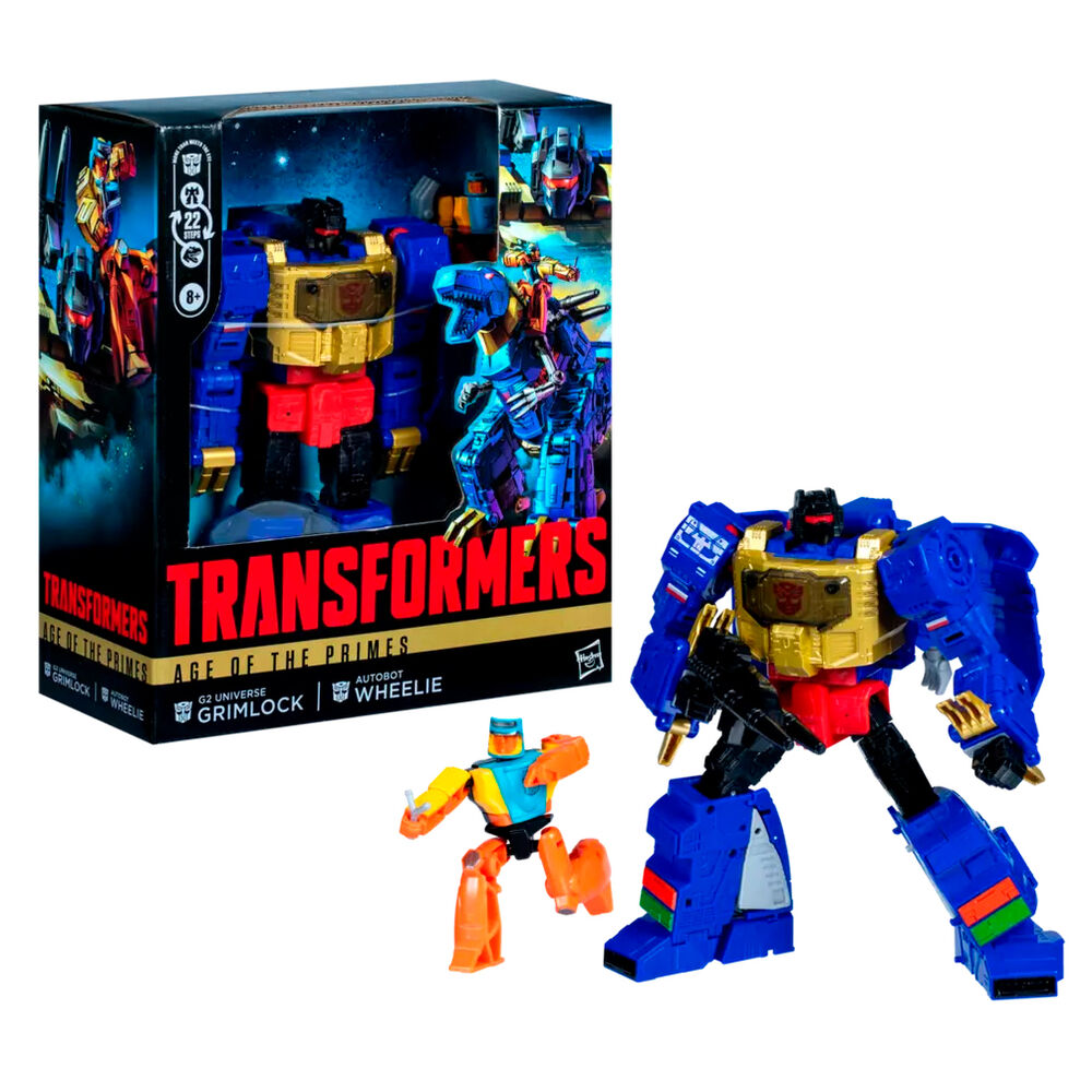 Transformers Age of the Primes G2 Universe Grimlock Autobot Wheelie Action figure - Ginga Toys