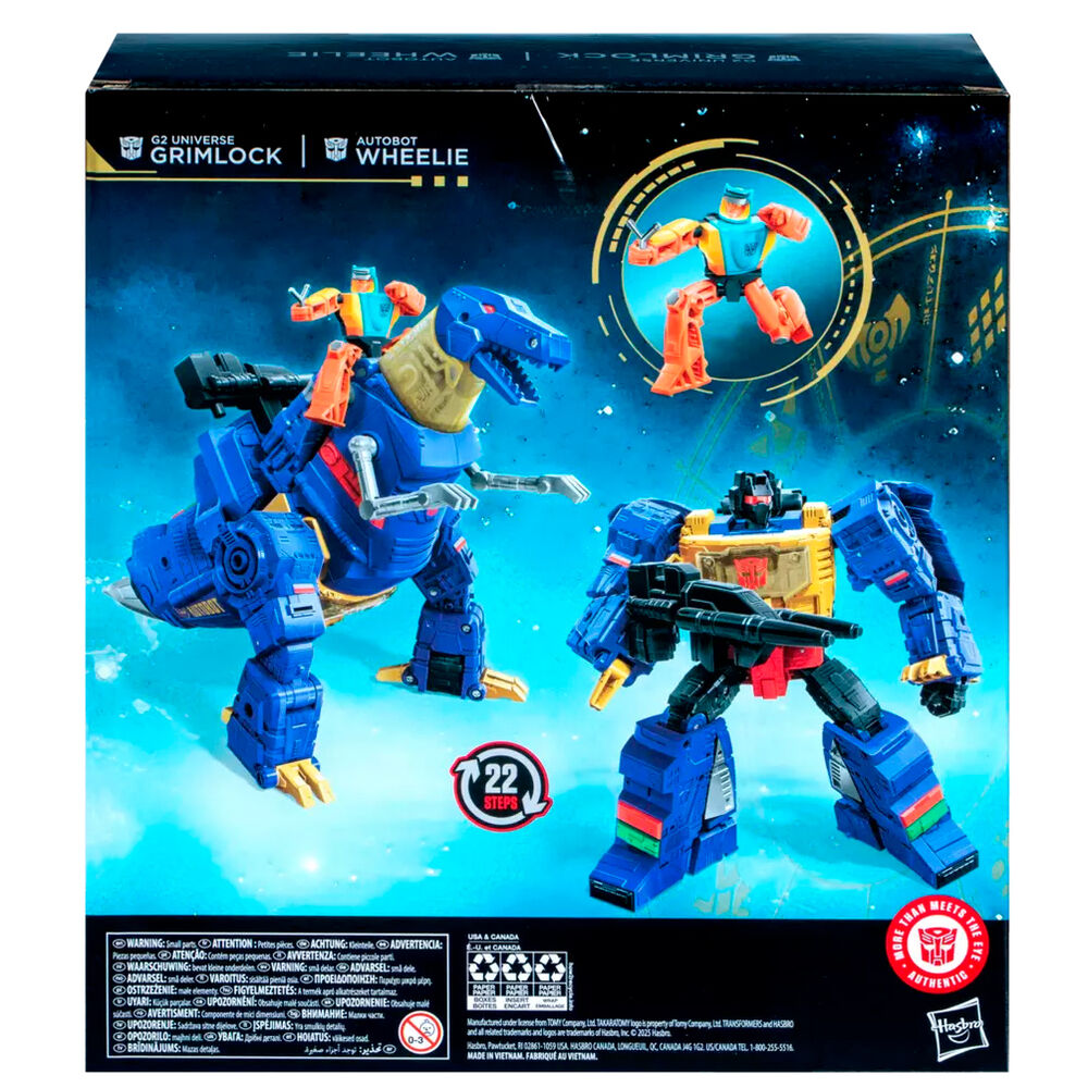 Transformers Age of the Primes G2 Universe Grimlock Autobot Wheelie Action figure - Ginga Toys