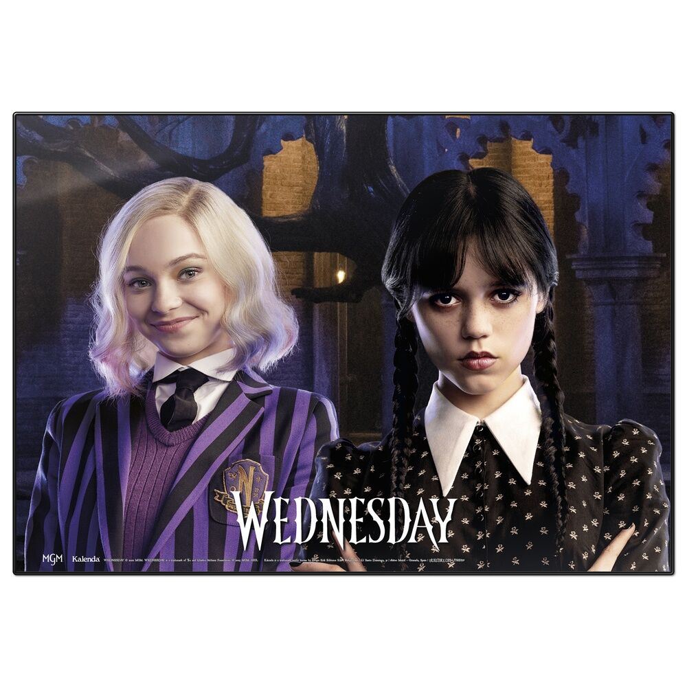 Wednesday and Enid Sinclair School Desk Mat 50 x 35 cm - Ginga Toys