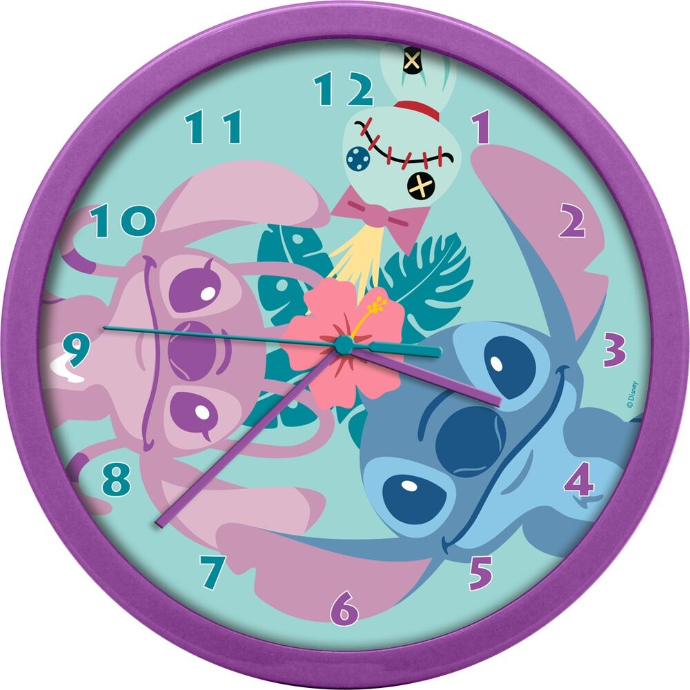 Disney Stitch Wall Clock - Ginga Toys
