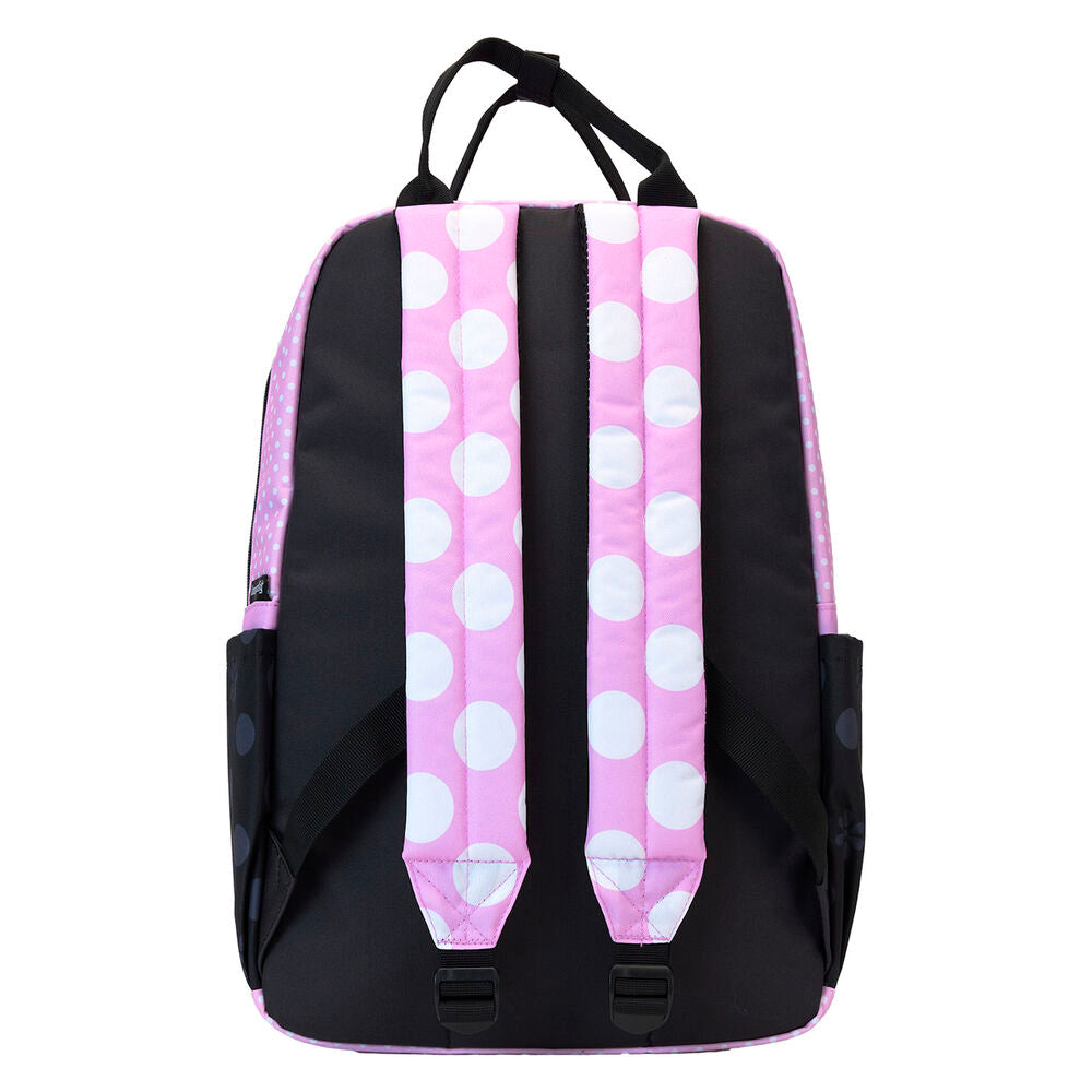Loungefly Disney Minnie Mouse Floral Rock The Dots Nylon Full-Size Backpack - Ginga Toys