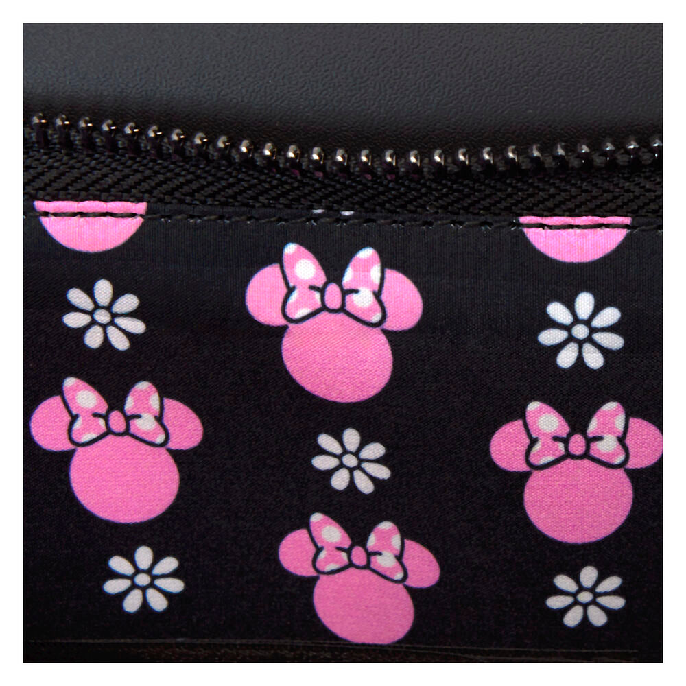 Loungefly Disney Minnie Mouse Floral Rock The Dots Clutch Crossbody Bag - Ginga Toys