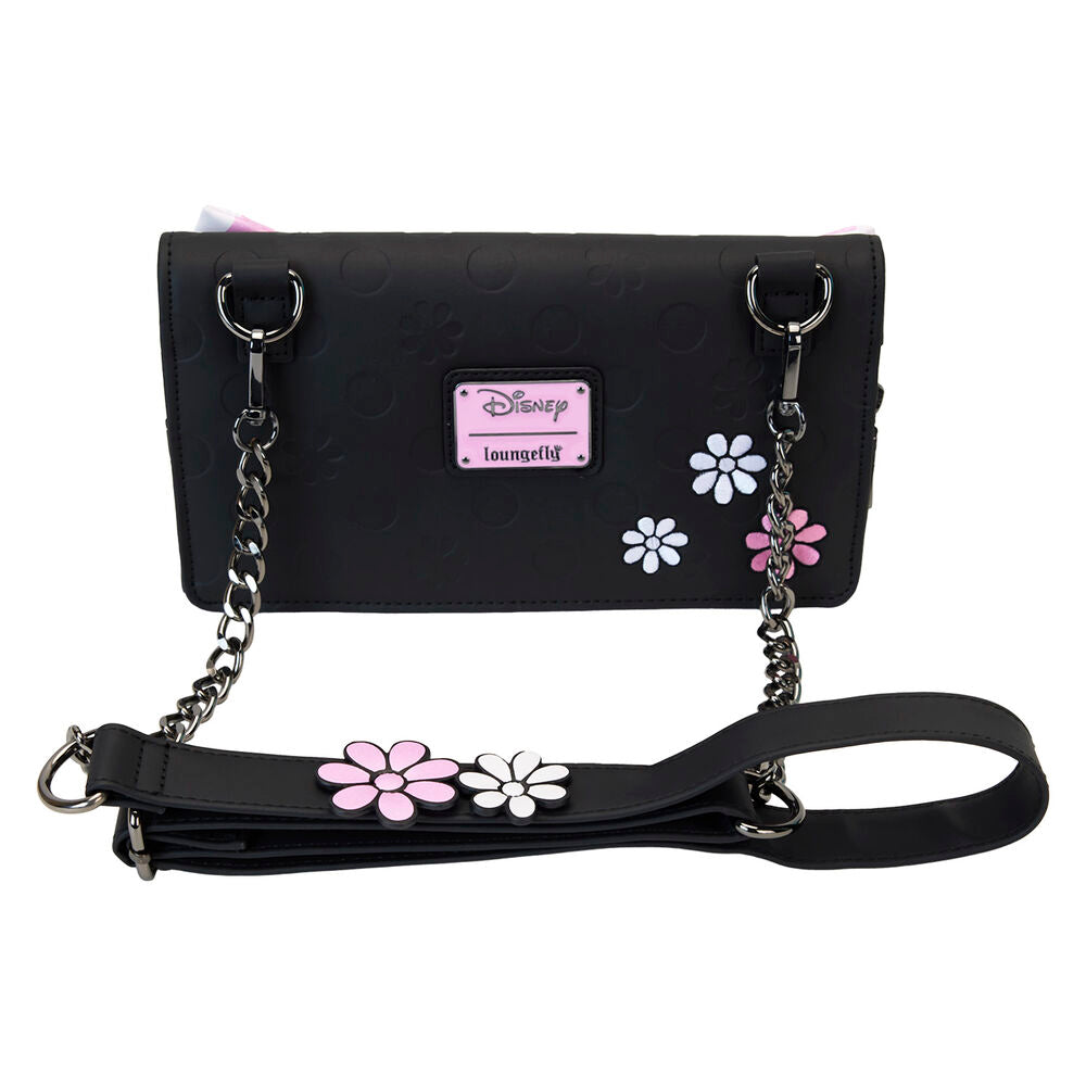 Loungefly Disney Minnie Mouse Floral Rock The Dots Clutch Crossbody Bag - Ginga Toys