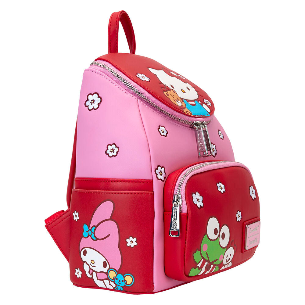 Loungefly Sanrio Hello Kitty & Friends Colour Block Mini Backpack - Ginga Toys
