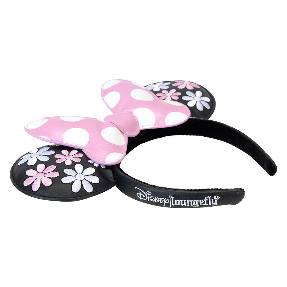 Loungefly Disney Minnie Mouse Floral Rocks the Dots Ear Headband - Ginga Toys