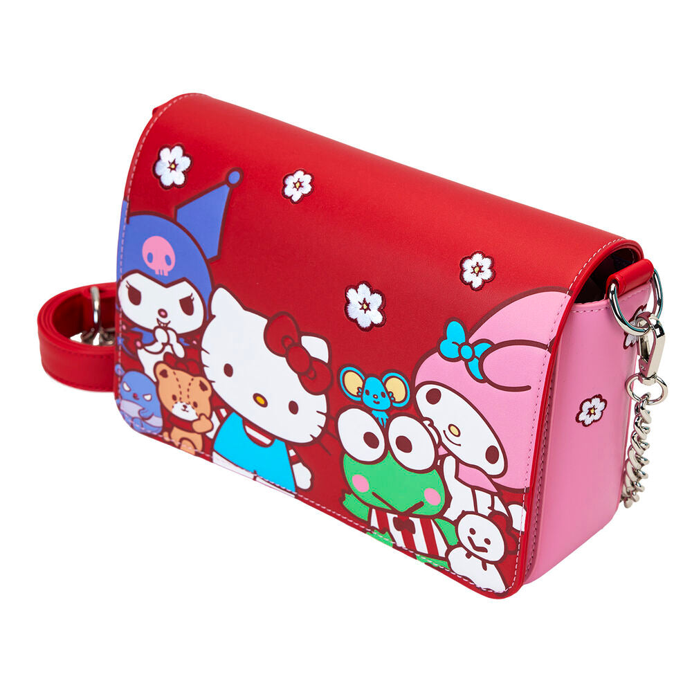 Loungefly Sanrio Hello Kitty & Friends Colour Block Crossbody Bag - Ginga Toys