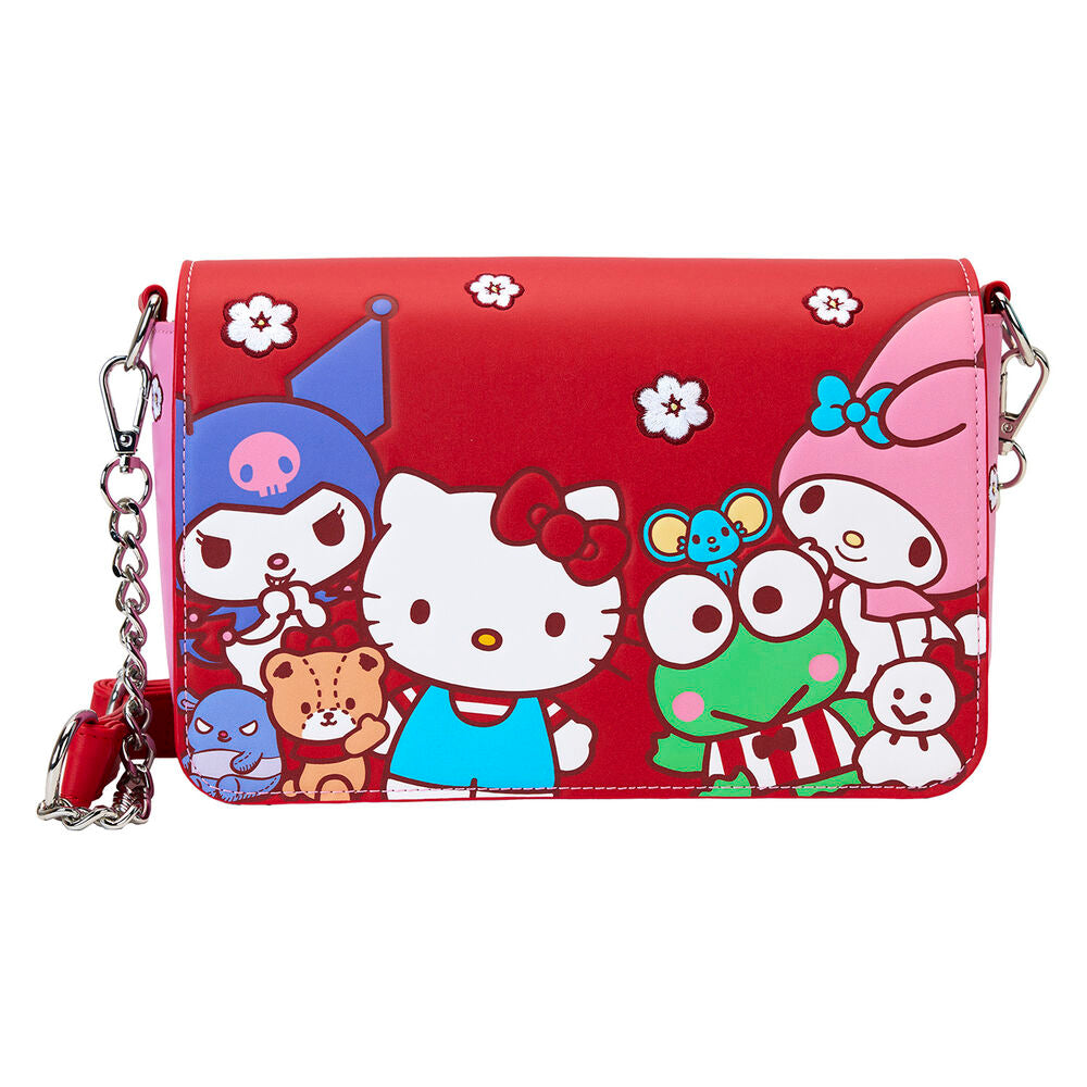 Loungefly Sanrio Hello Kitty & Friends Colour Block Crossbody Bag - Ginga Toys