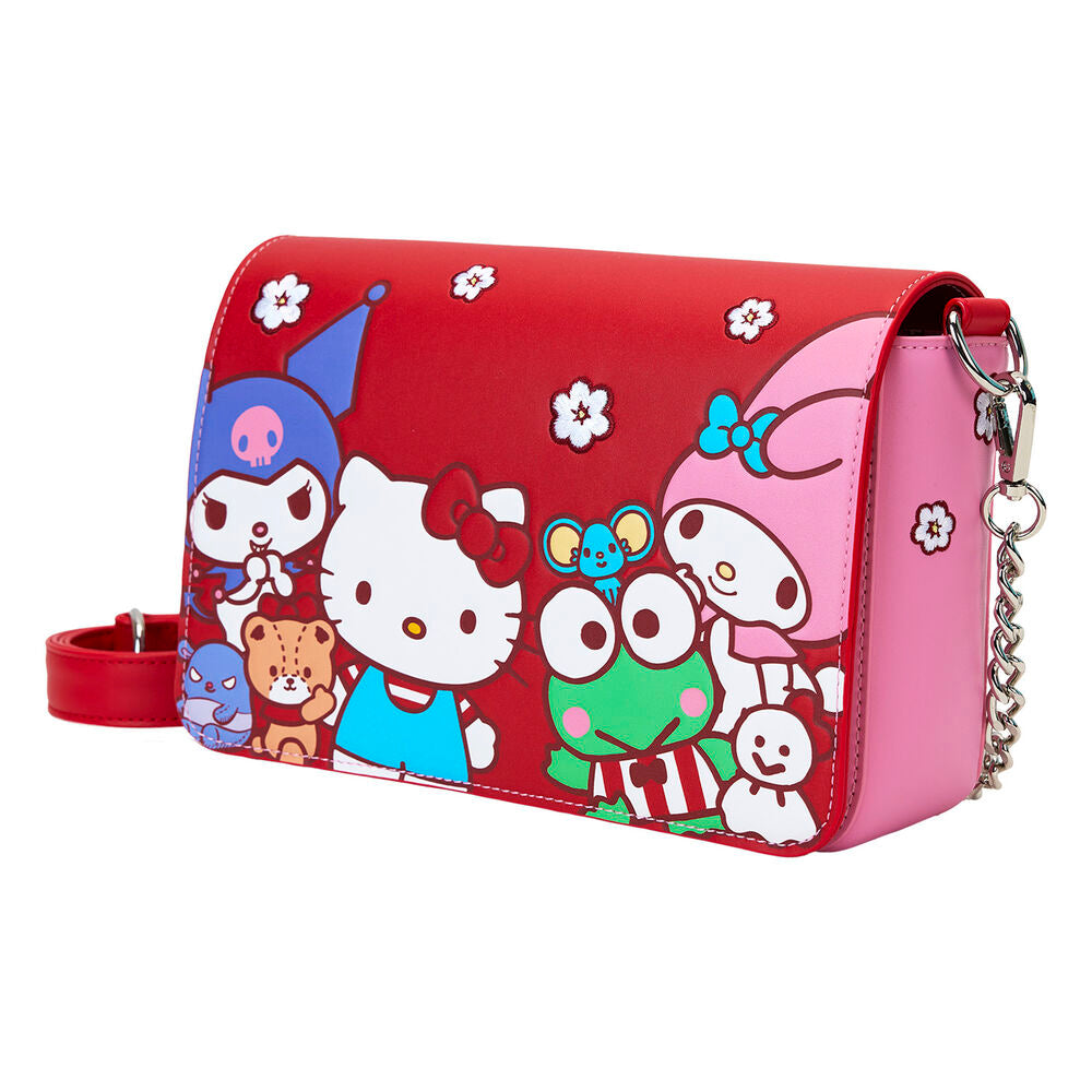 Loungefly Sanrio Hello Kitty & Friends Colour Block Crossbody Bag - Ginga Toys