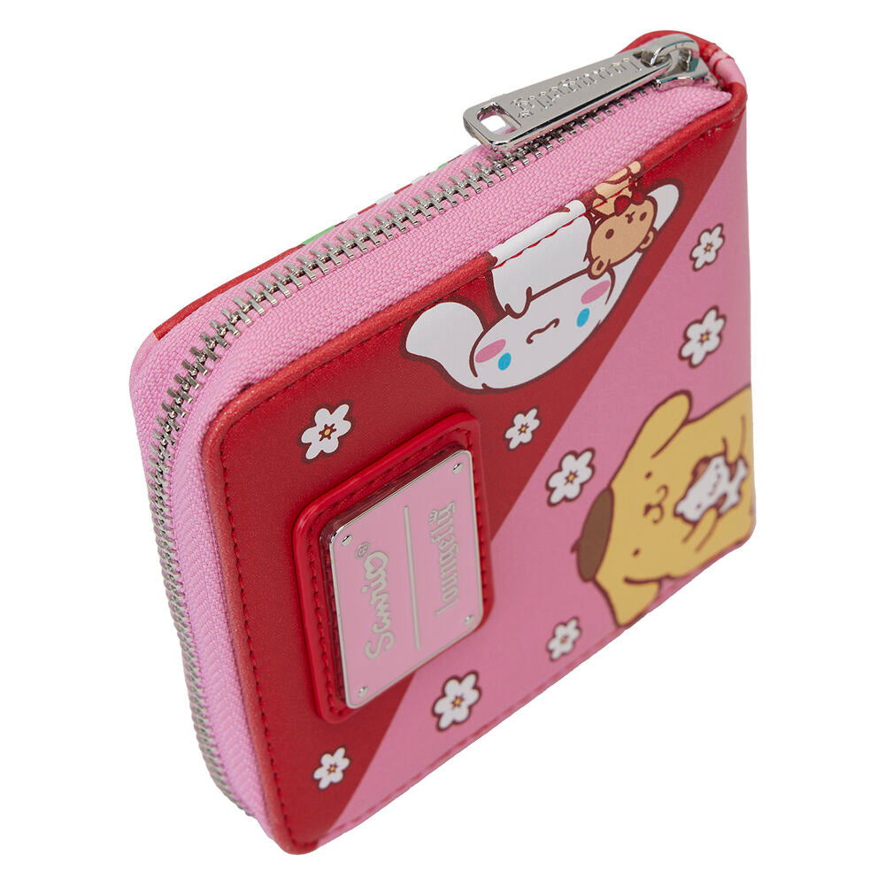 Loungefly Sanrio Hello Kitty & Friends Colour Block Zip Around Wallet - Ginga Toys