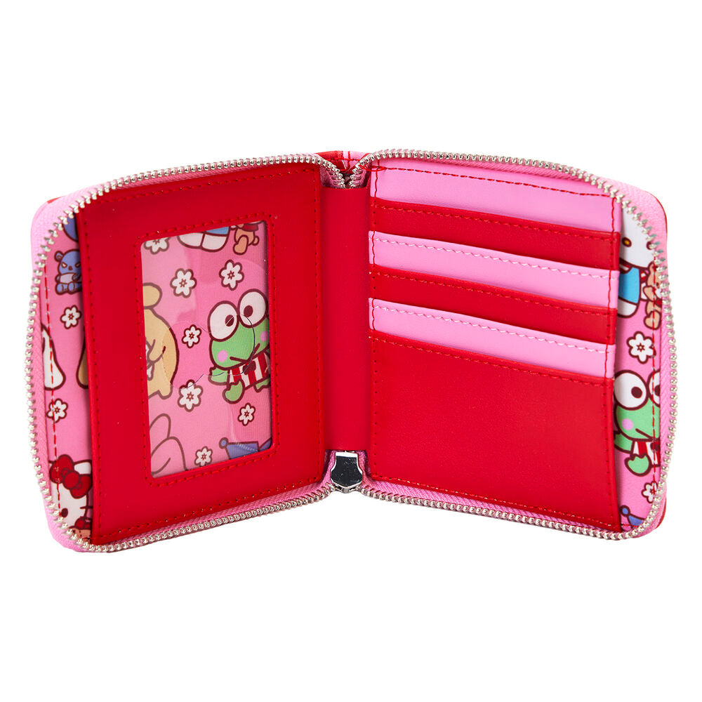 Loungefly Sanrio Hello Kitty & Friends Colour Block Zip Around Wallet - Ginga Toys