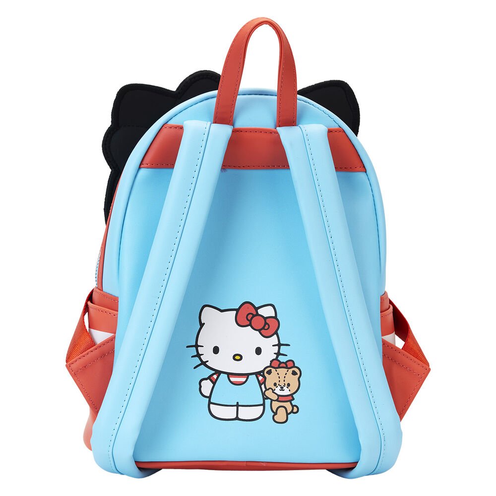 Loungefly Sanrio Hello Kitty & Tiny Chum Bear Sherpa Mini Backpack - Ginga Toys