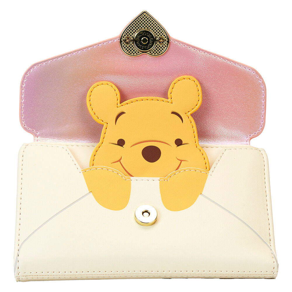 Loungefly Disney Winnie the Pooh Love Letter Flap Wallet - Ginga Toys