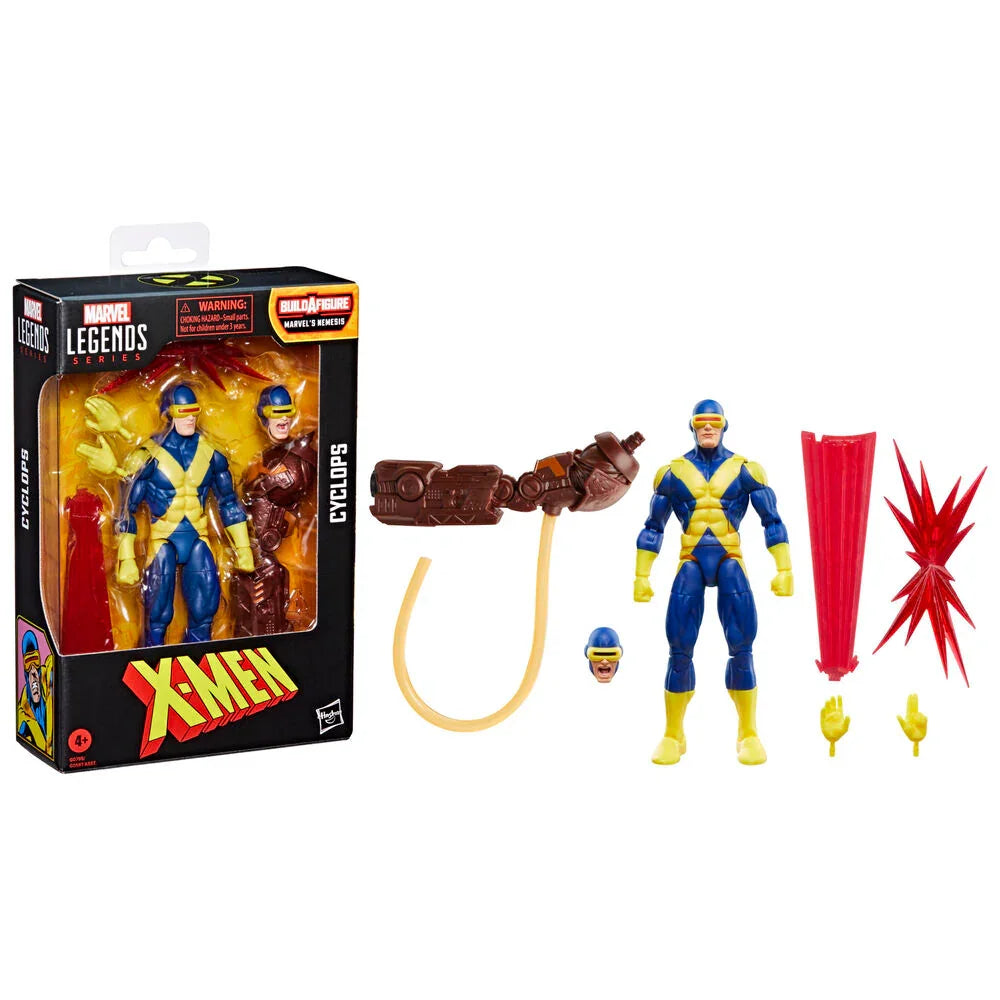 X-Men Marvel Legends Cyclops (X-Factor) Action Figure (Marvel's Nemesis BAF)