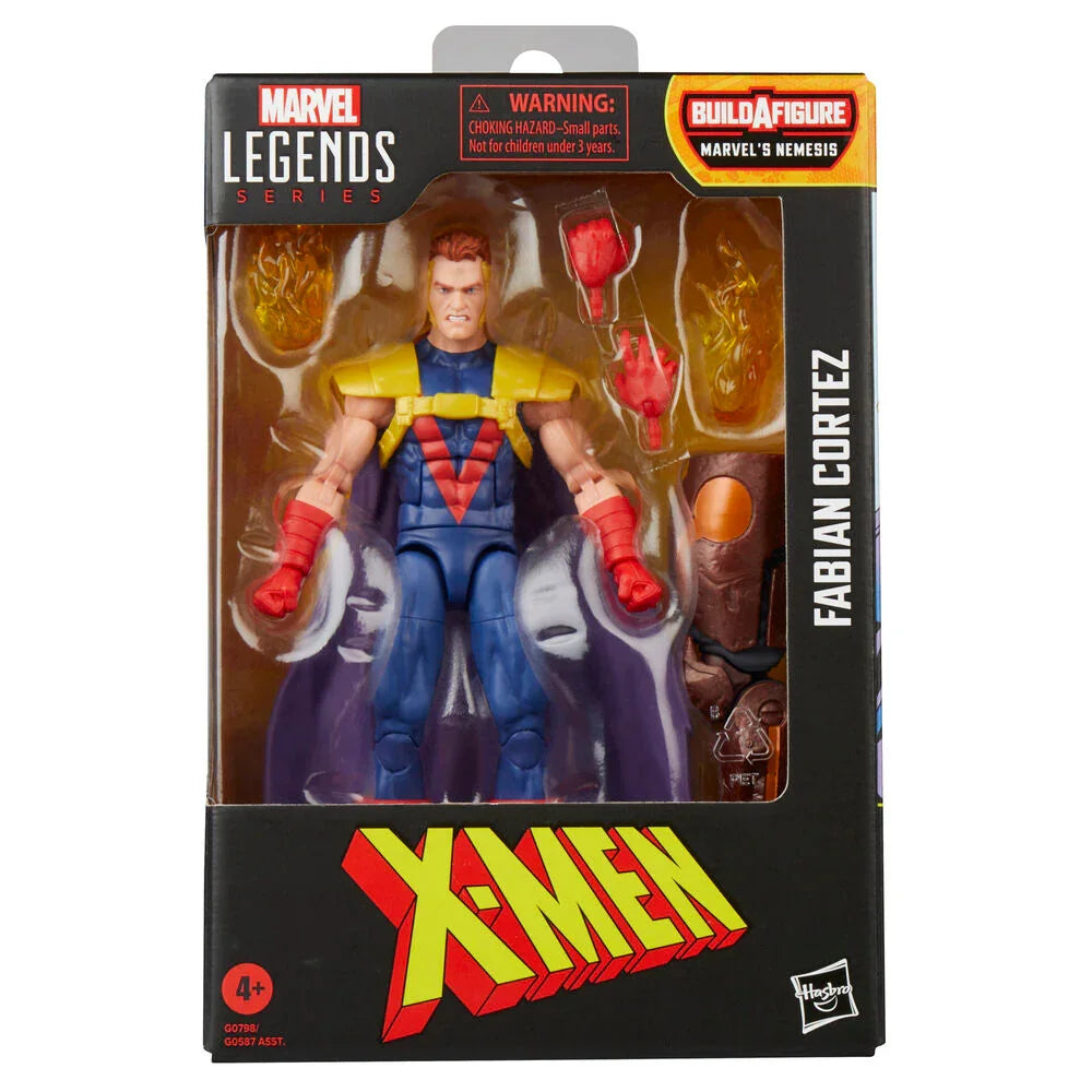 X-Men Marvel Legends Fabian Cortez Action Figure (Marvel's Nemesis BAF)
