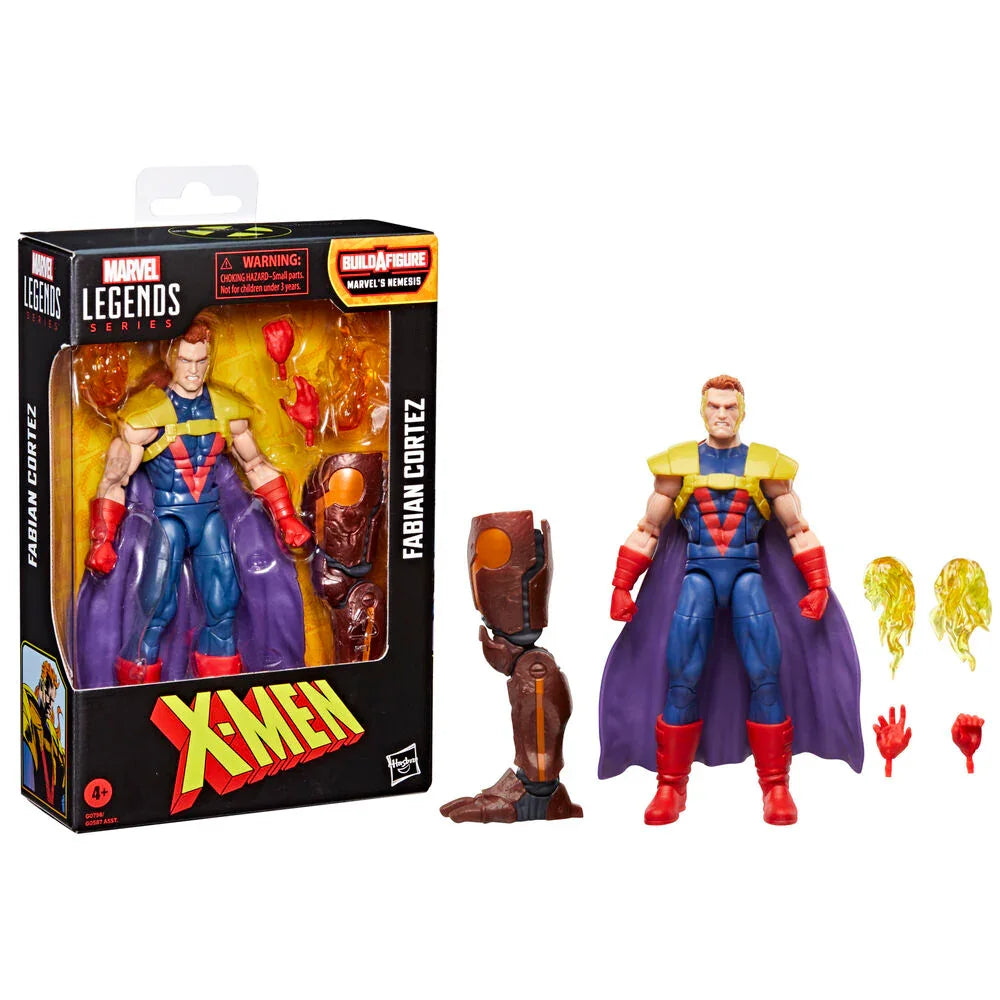 X-Men Marvel Legends Fabian Cortez Action Figure (Marvel's Nemesis BAF)