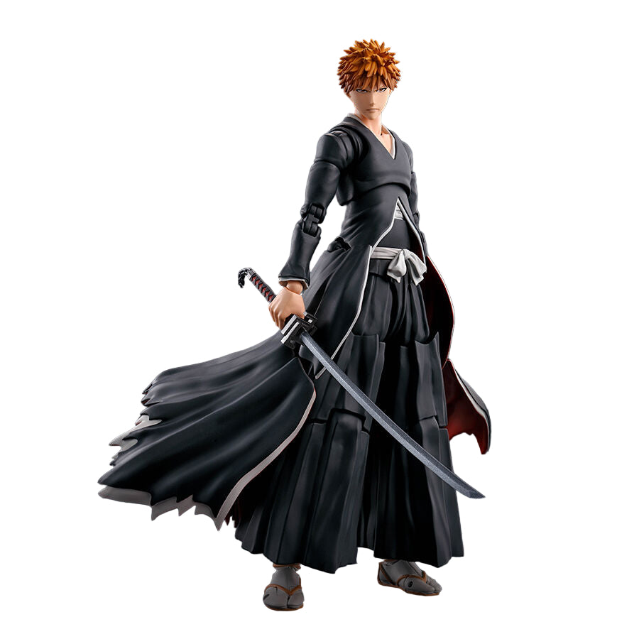 Bleach S.H.Figuarts Ichigo Kurosaki (Getsugatensho Ver.) Action Figure - Ginga Toys