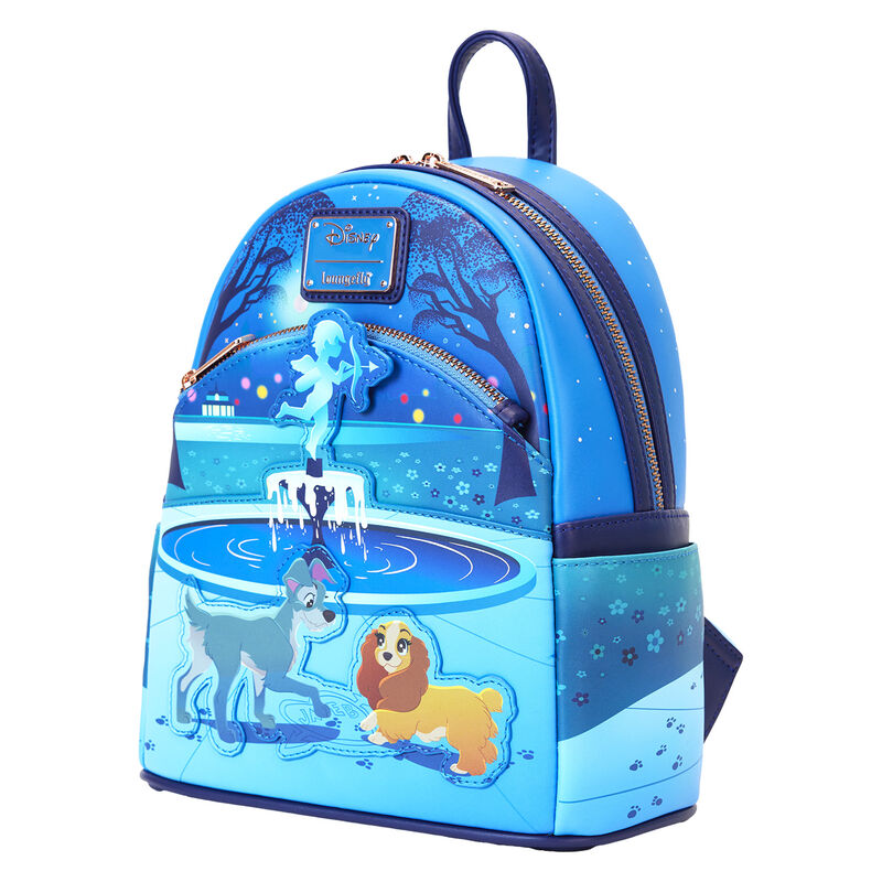 Loungefly Disney Lady and the Tramp 70th Anniversary Mini Backpack - Ginga Toys