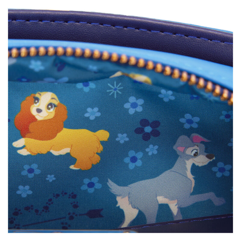 Loungefly Disney Lady and the Tramp 70th Anniversary Crossbody Bag - Ginga Toys