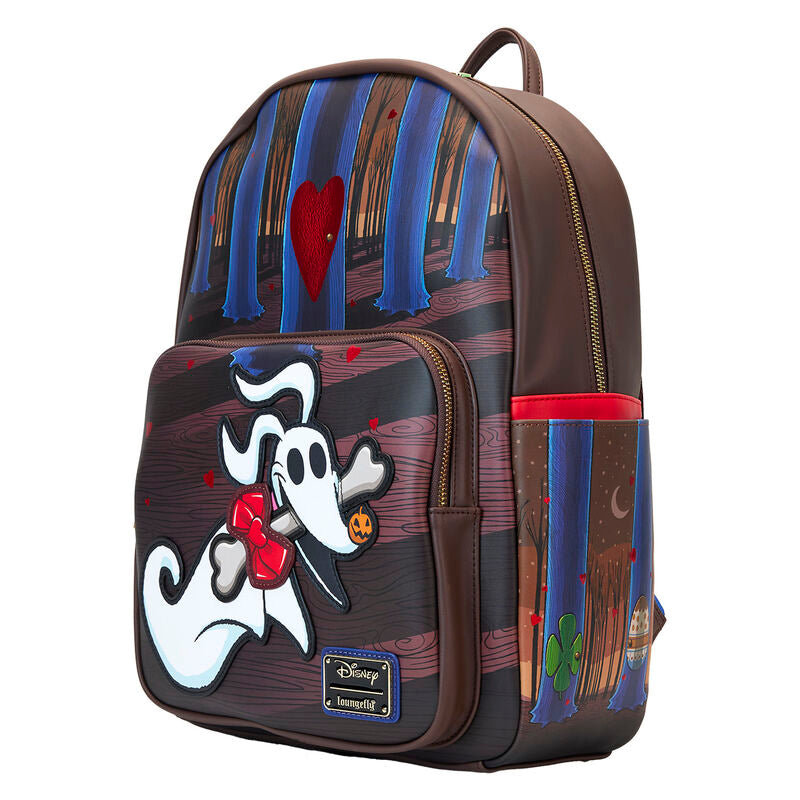 Loungefly Disney The Nightmare Before Christmas Zero Holiday Doors Full-Size Backpack - Ginga Toys
