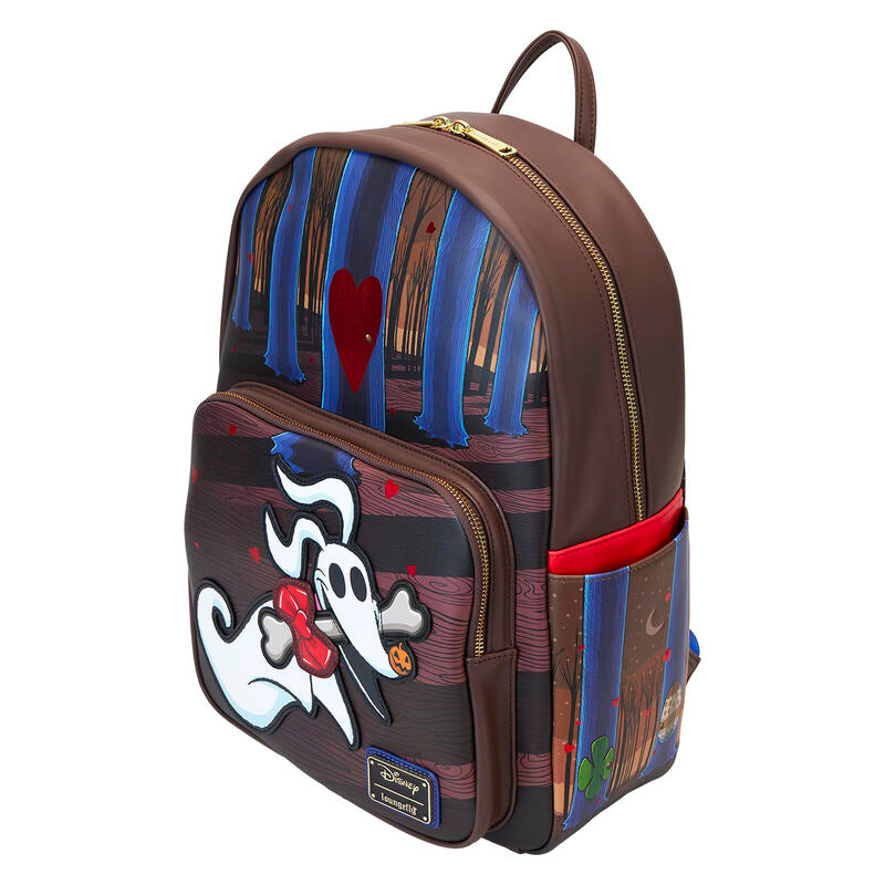 Loungefly Disney The Nightmare Before Christmas Zero Holiday Doors Full-Size Backpack - Ginga Toys