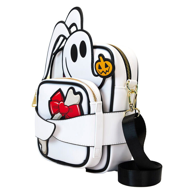 Loungefly Disney The Nightmare Before Christmas Zero Crossbuddies Cosplay Crossbody Bag With Coin Bag - Ginga Toys