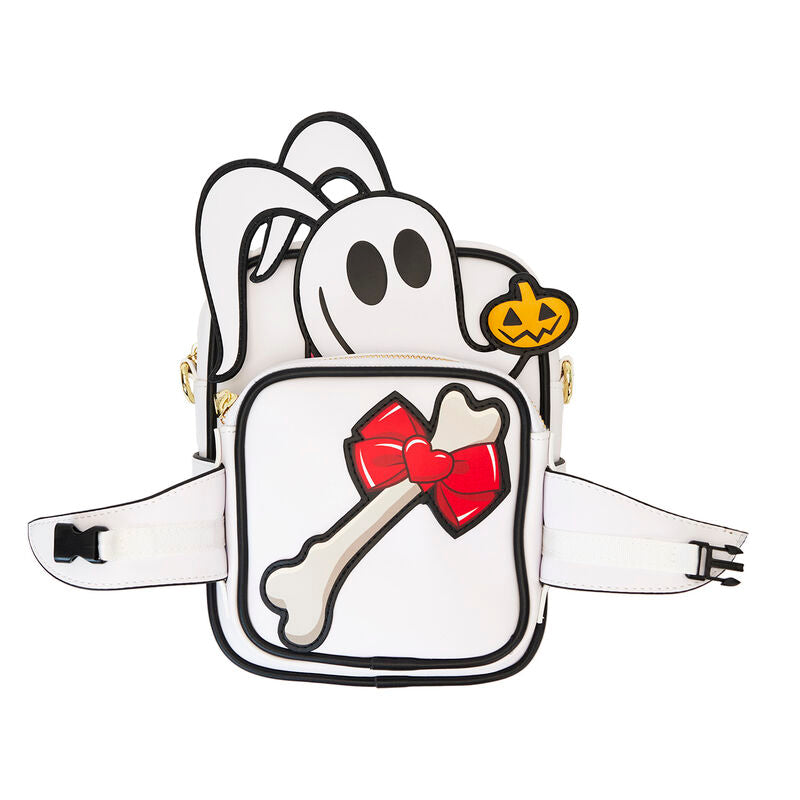 Loungefly Disney The Nightmare Before Christmas Zero Crossbuddies Cosplay Crossbody Bag With Coin Bag - Ginga Toys