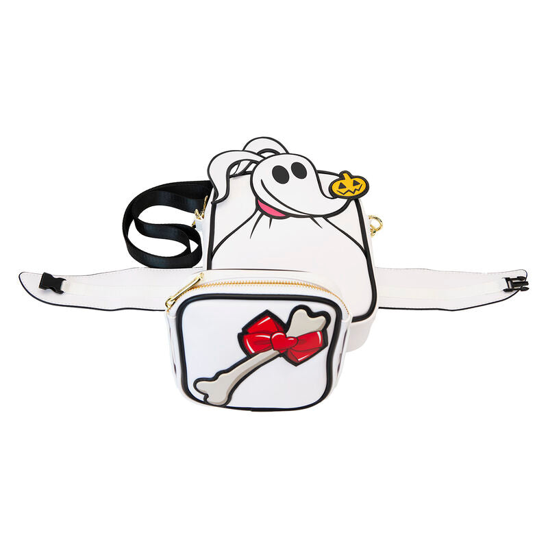 Loungefly Disney The Nightmare Before Christmas Zero Crossbuddies Cosplay Crossbody Bag With Coin Bag - Ginga Toys