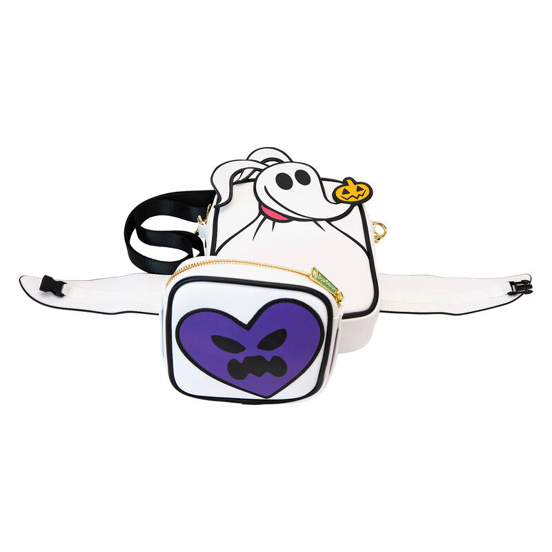 Loungefly Disney The Nightmare Before Christmas Zero Crossbuddies Cosplay Crossbody Bag With Coin Bag - Ginga Toys