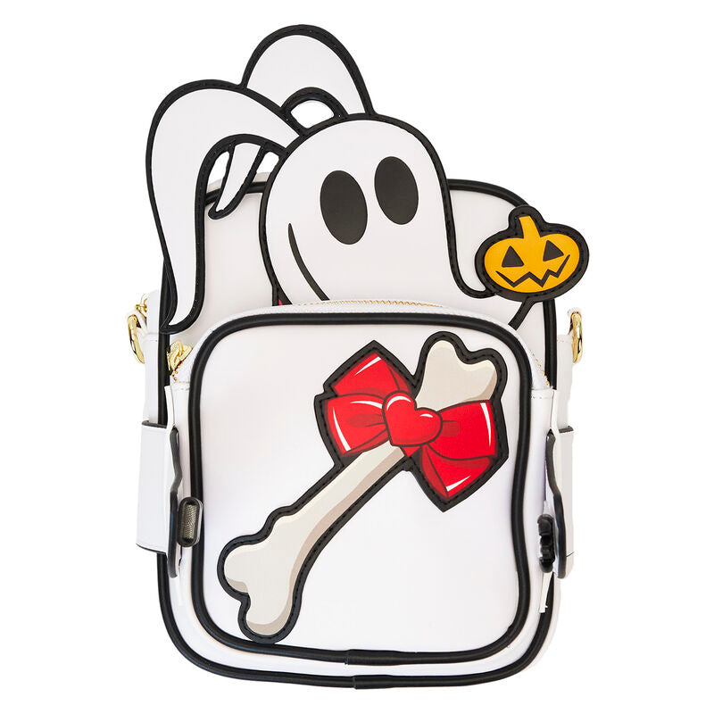 Loungefly Disney The Nightmare Before Christmas Zero Crossbuddies Cosplay Crossbody Bag With Coin Bag - Ginga Toys