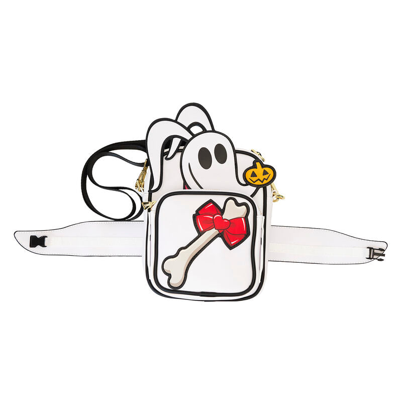 Loungefly Disney The Nightmare Before Christmas Zero Crossbuddies Cosplay Crossbody Bag With Coin Bag - Ginga Toys