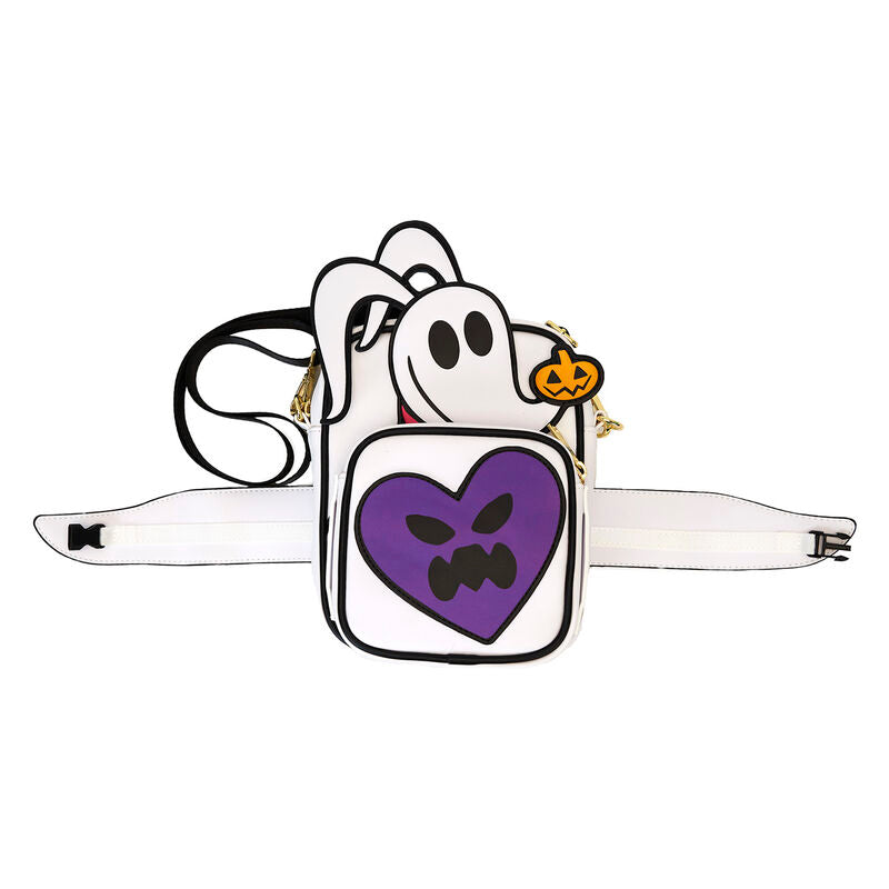 Loungefly Disney The Nightmare Before Christmas Zero Crossbuddies Cosplay Crossbody Bag With Coin Bag - Ginga Toys