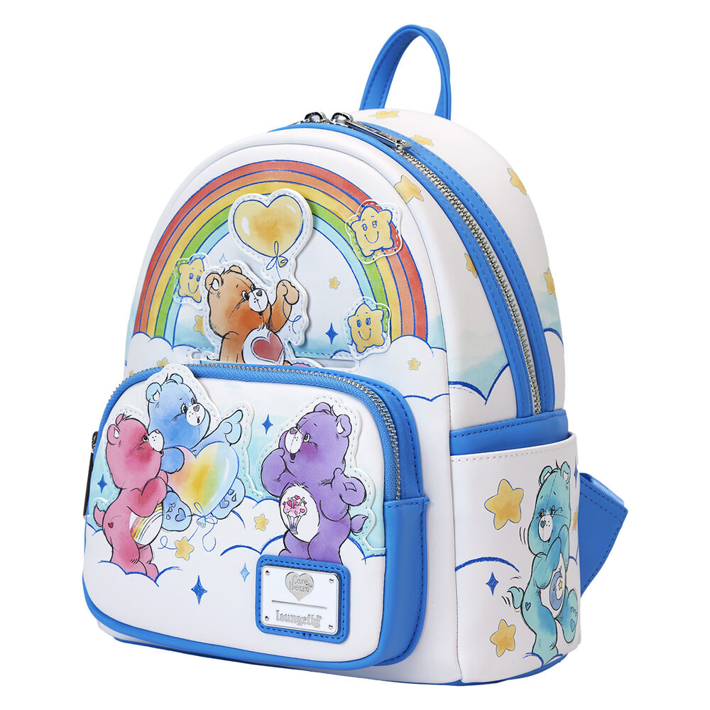 Loungefly Care Bears Care-A-Lot Rainbow Mini Backpack - Ginga Toys