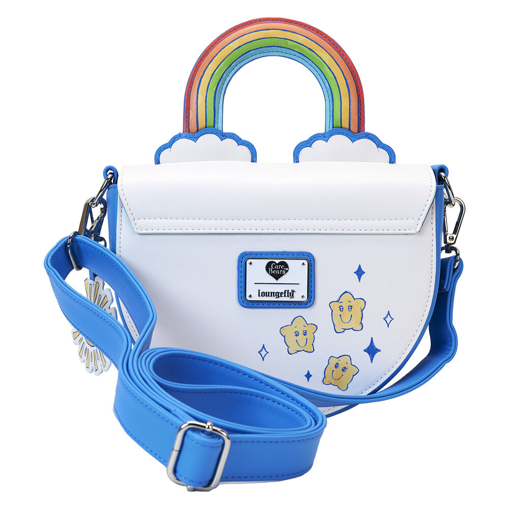 Loungefly Care Bears Care-A-Lot Rainbow Handle Crossbody Bag - Ginga Toys