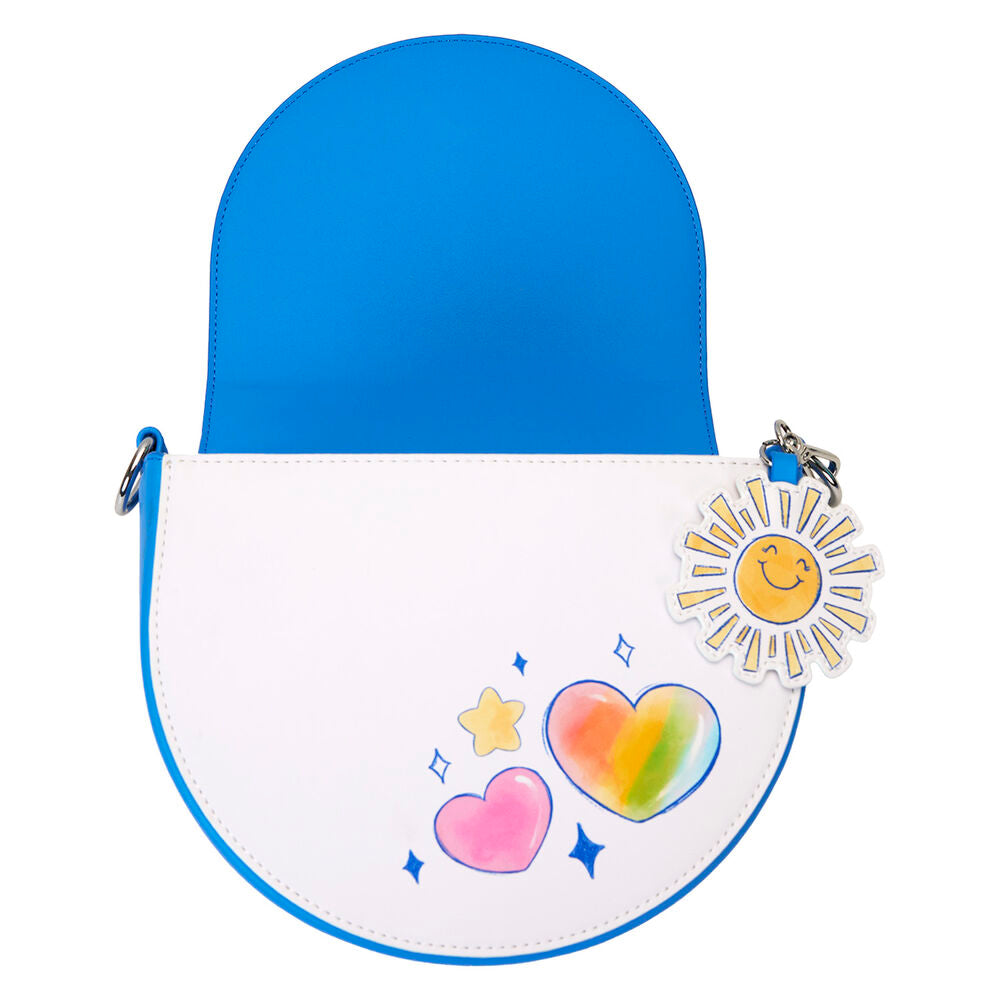Loungefly Care Bears Care-A-Lot Rainbow Handle Crossbody Bag - Ginga Toys