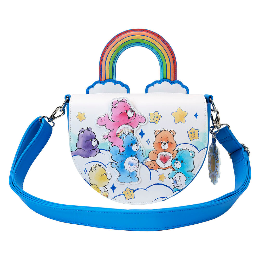 Loungefly Care Bears Care-A-Lot Rainbow Handle Crossbody Bag - Ginga Toys