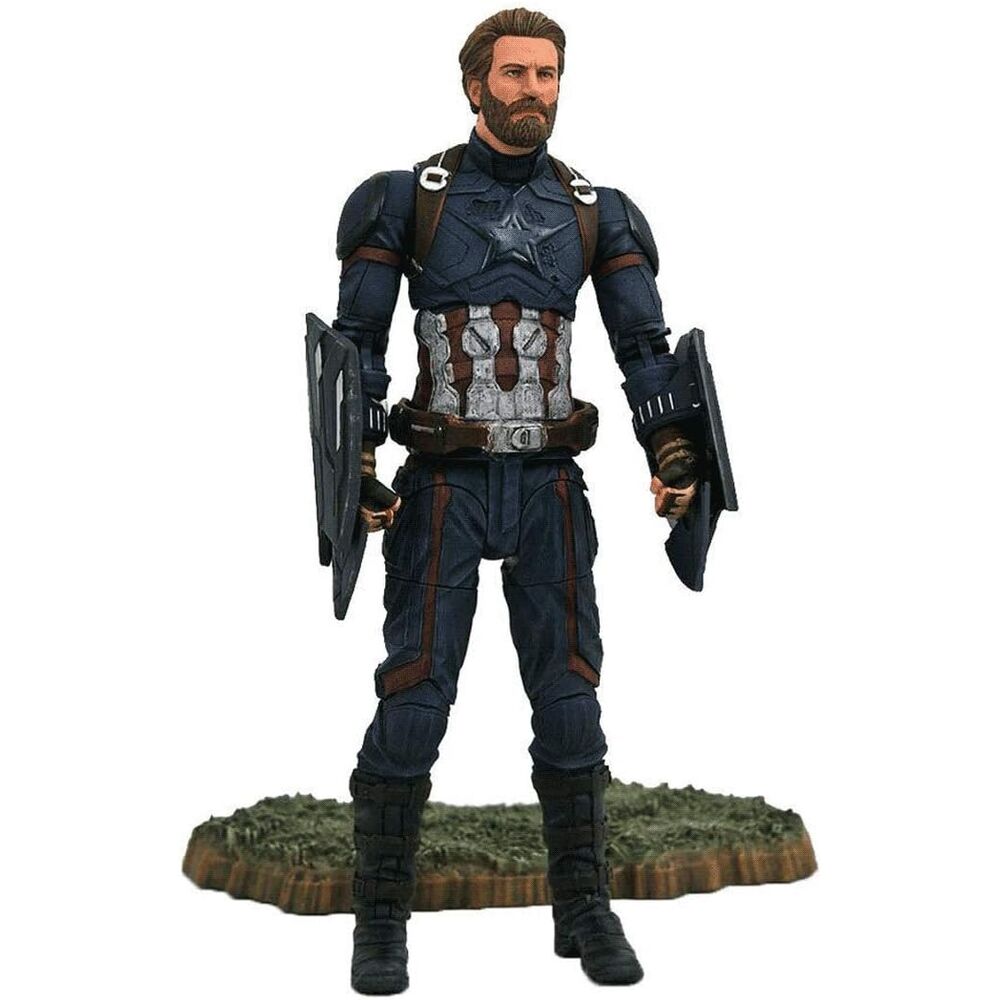 Diamond Select Marvel Select Avengers: Infinity War Captain America Action Figure 7" - Ginga Toys