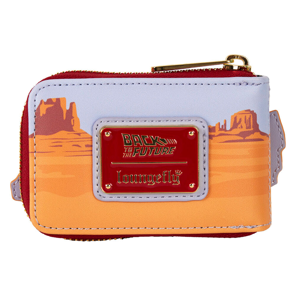 Loungefly Back To The Future 40th Anniversary Delorean Accordion Wallet - Ginga Toys