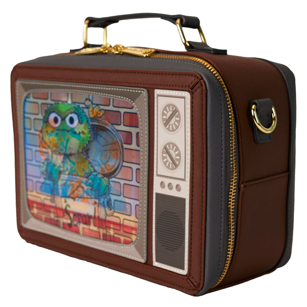 Loungefly Sesame Street Lenticular Retro TV Triple Lenticular Crossbody Bag - Ginga Toys