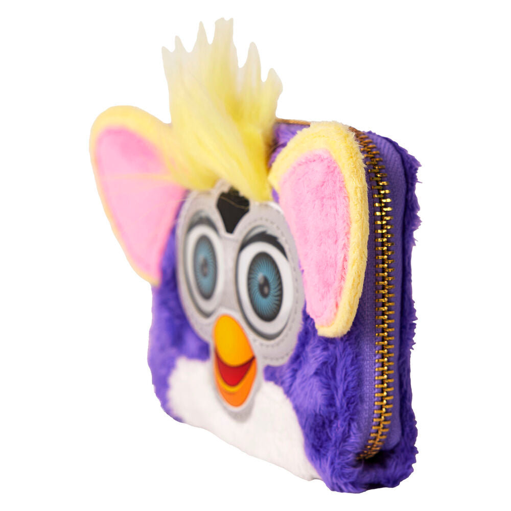 Loungefly Furby Plush Cosplay Lenticular Zip Around Wallet - Ginga Toys
