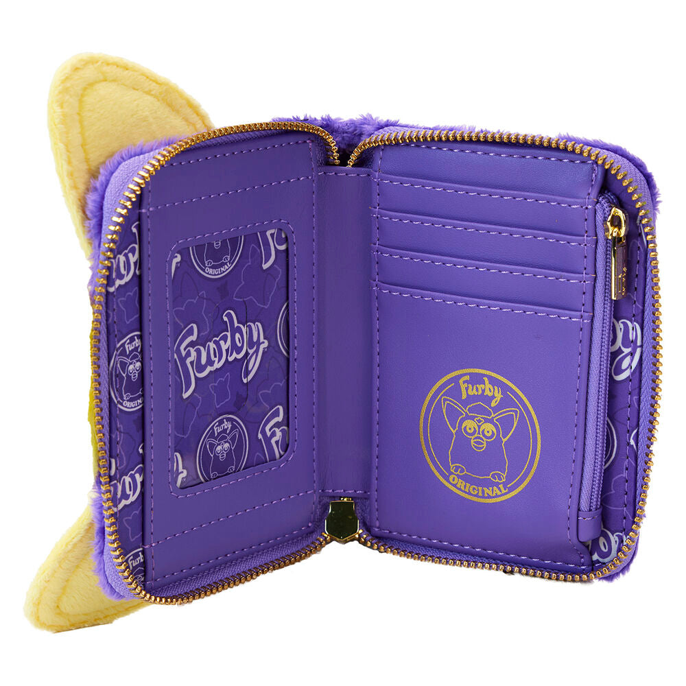 Loungefly Furby Plush Cosplay Lenticular Zip Around Wallet - Ginga Toys
