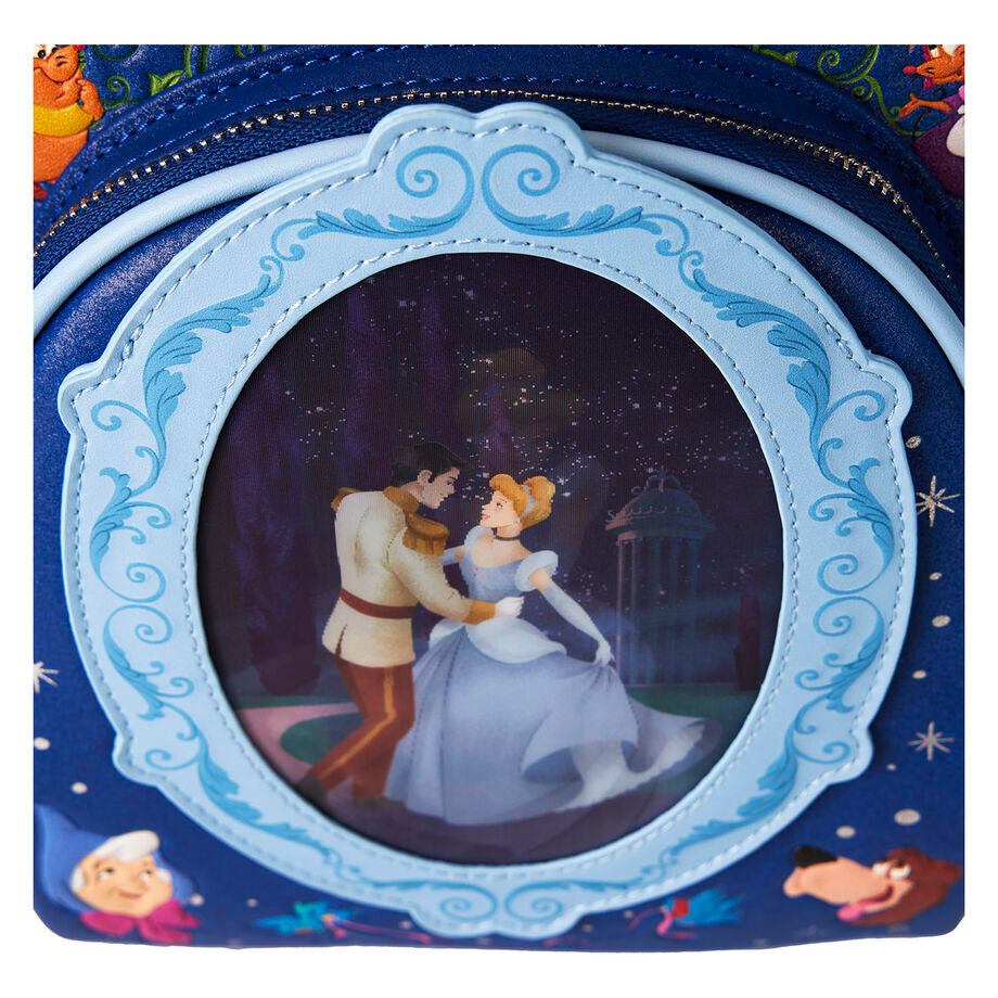 Loungefly Disney Cinderella 75th Anniversary Lenticular Mini Backpack - Ginga Toys
