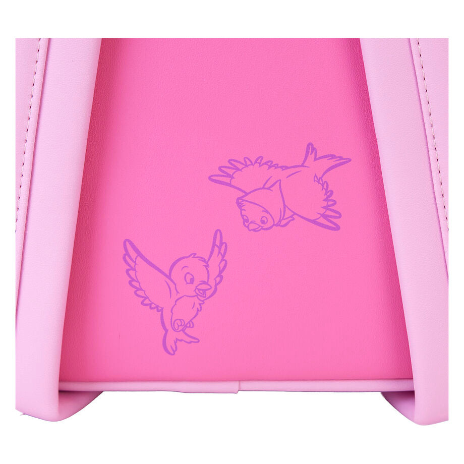 Loungefly Disney Cinderella 75th Anniversary Pink Bow Gown Cosplay Mini Backpack - Ginga Toys