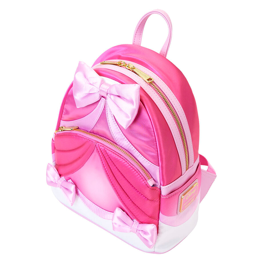 Loungefly Disney Cinderella 75th Anniversary Pink Bow Gown Cosplay Mini Backpack - Ginga Toys